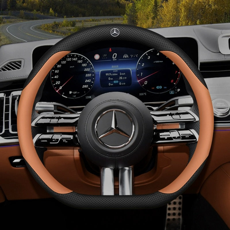 Special Ultra-Thin Car Steering Wheel Cover | Logo Customizable