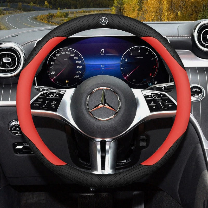Special Ultra-Thin Car Steering Wheel Cover | Logo Customizable