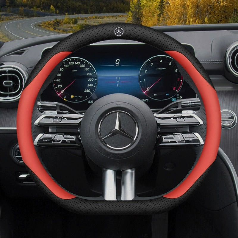 Special Ultra-Thin Car Steering Wheel Cover | Logo Customizable