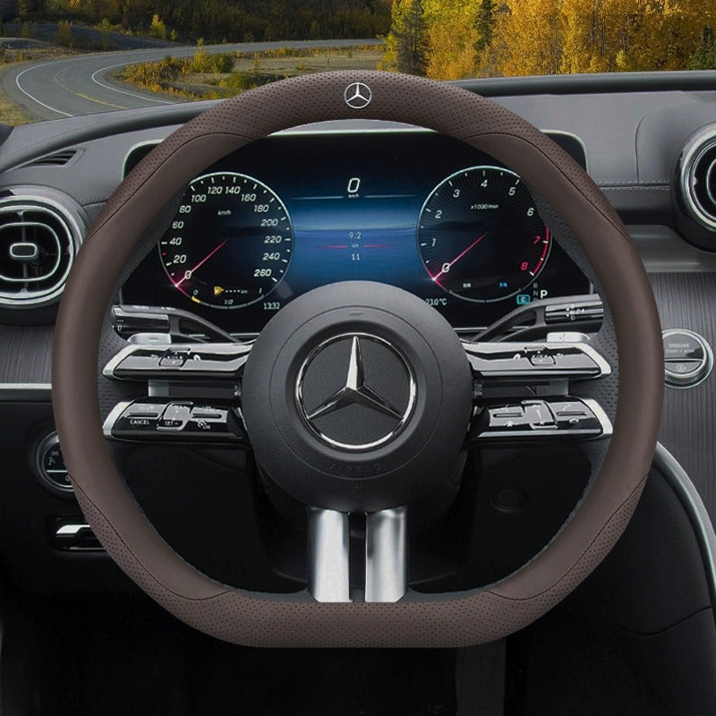 Special Ultra-Thin Car Steering Wheel Cover | Logo Customizable