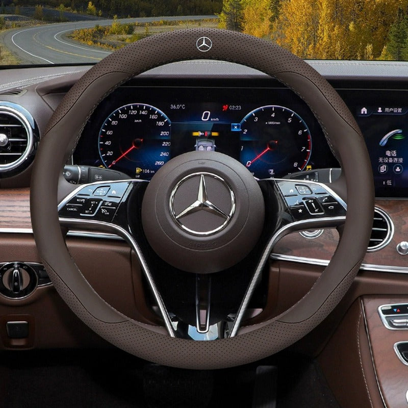 Special Ultra-Thin Car Steering Wheel Cover | Logo Customizable