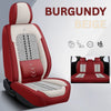 Nozel Lumbar Support Seat Cover, Custom Fit All-Season Seat Cushion for Car