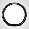 Crystal Peach Carbon Fiber High-Grade Anti-Slip Car Steering Wheel Cover