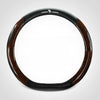 Crystal Peach Carbon Fiber High-Grade Anti-Slip Car Steering Wheel Cover