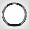 Crystal Peach Carbon Fiber High-Grade Anti-Slip Car Steering Wheel Cover