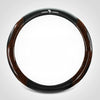 Crystal Peach Carbon Fiber High-Grade Anti-Slip Car Steering Wheel Cover
