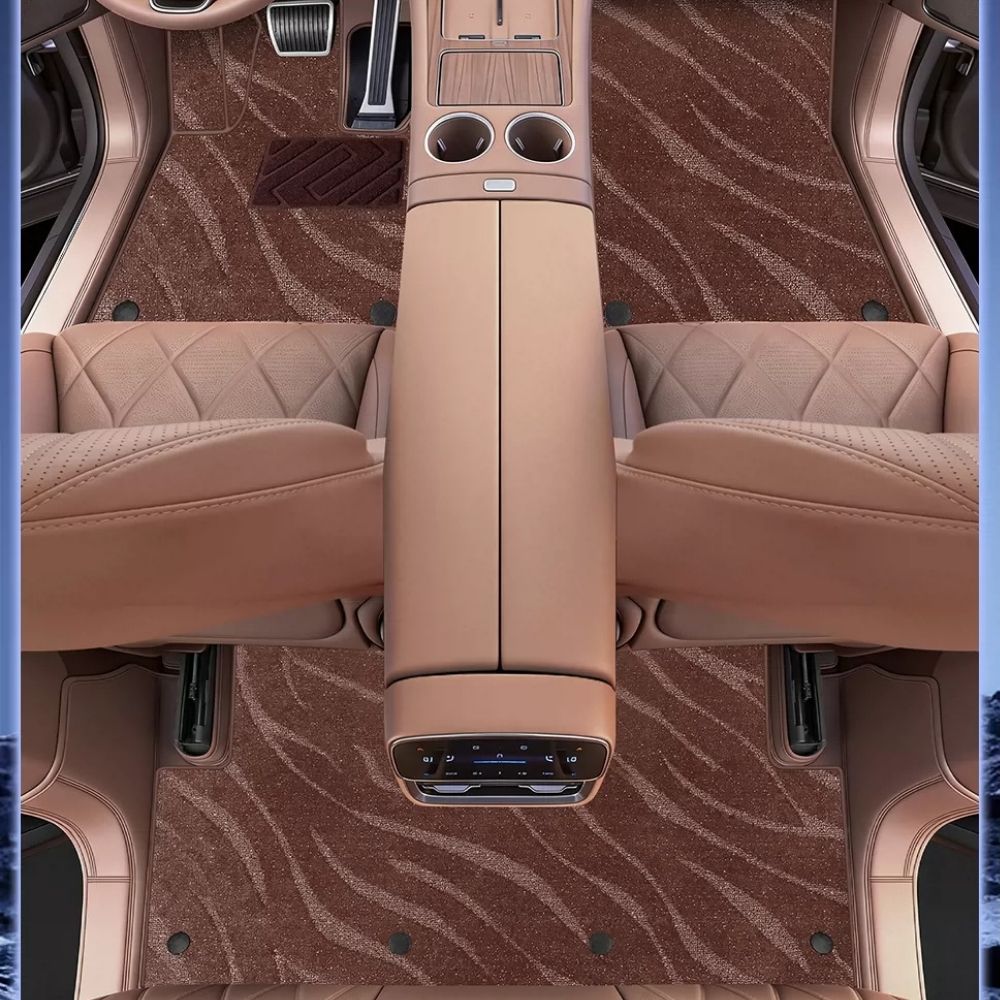 Double Layers Full Surround Leather Car Mats – AutoPrimez