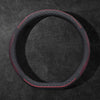 Rivo Suede Steering Wheel Cover – Non-Slip, Breathable, Sweat-Absorbing, 4-Season Universal Fit