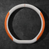 Rivo Suede Steering Wheel Cover – Non-Slip, Breathable, Sweat-Absorbing, 4-Season Universal Fit