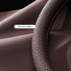 Geni Ultra-thin Steering Wheel Cover | Anti-slip, Sweat-absorbing, Soft Leather Pattern Round Handlebar Cover