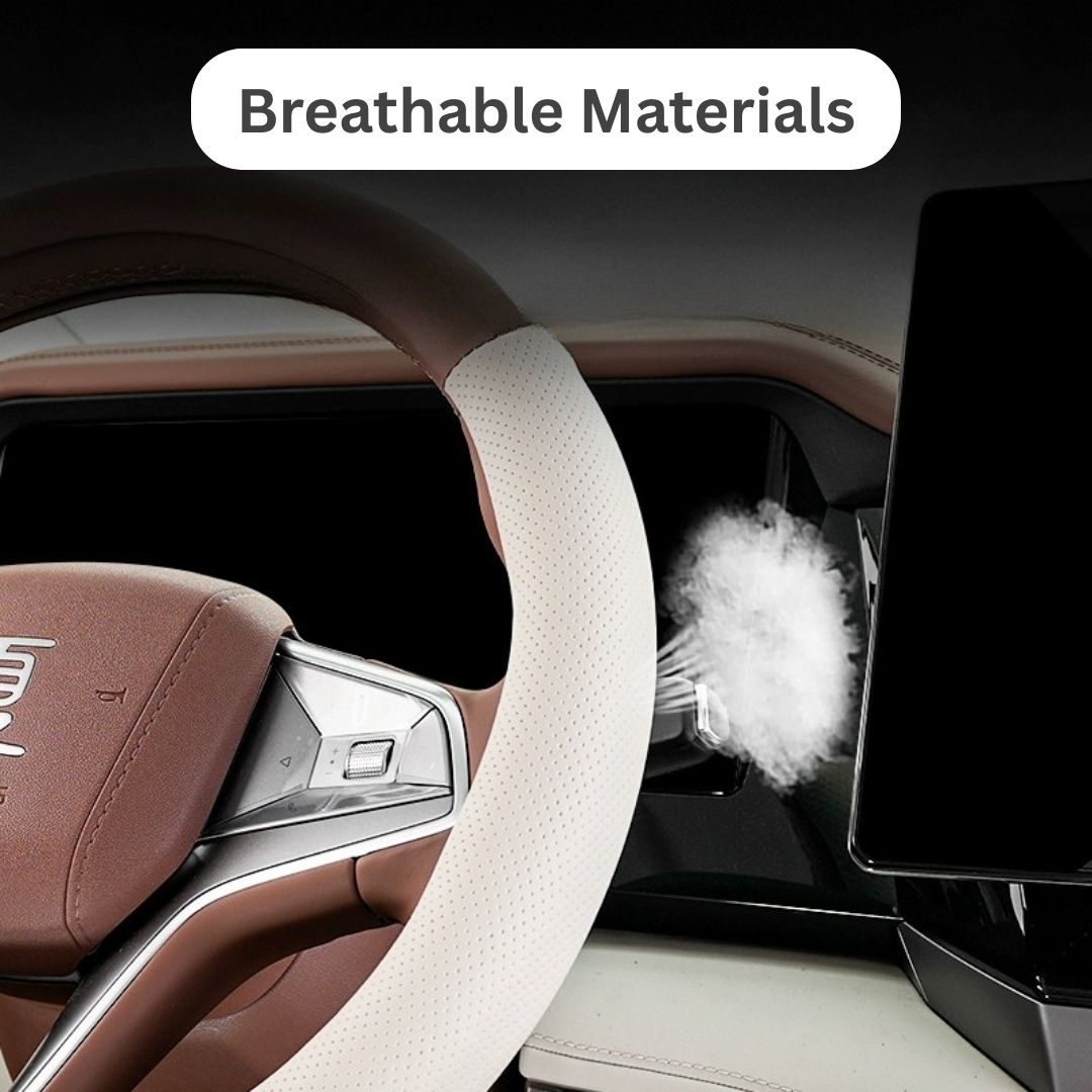 Summer Steering Wheel Cover | Four Seasons, Anti-Slip, Wear-Resistant and Sweat-Resistant Handle Cover