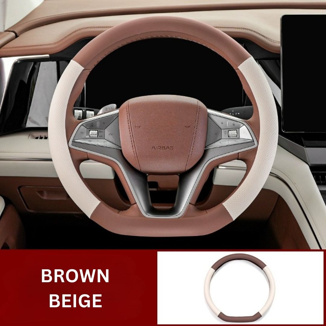 Summer Steering Wheel Cover | Four Seasons, Anti-Slip, Wear-Resistant and Sweat-Resistant Handle Cover