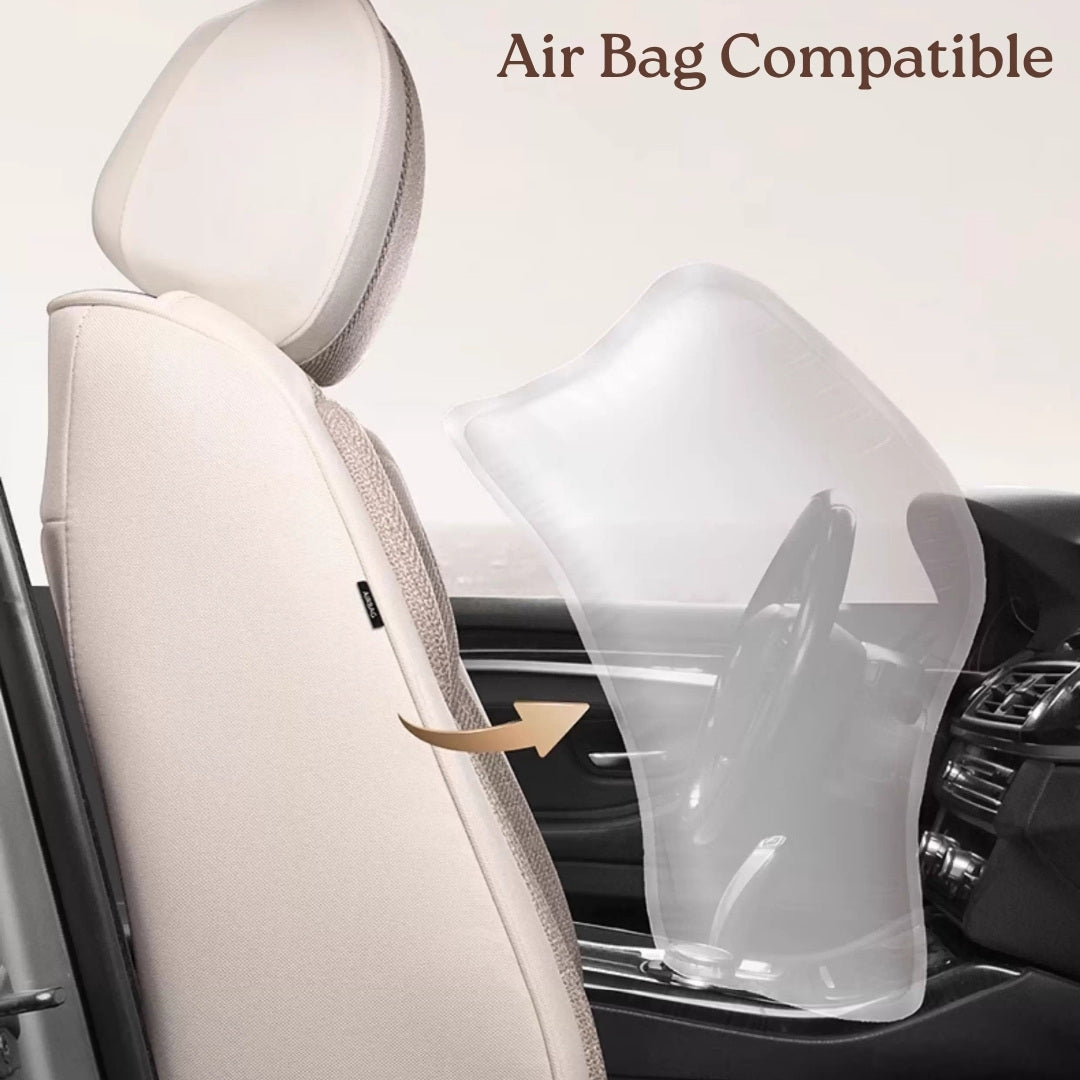 Special Comfortable Breathable Linen Fabric Car Seat Covers