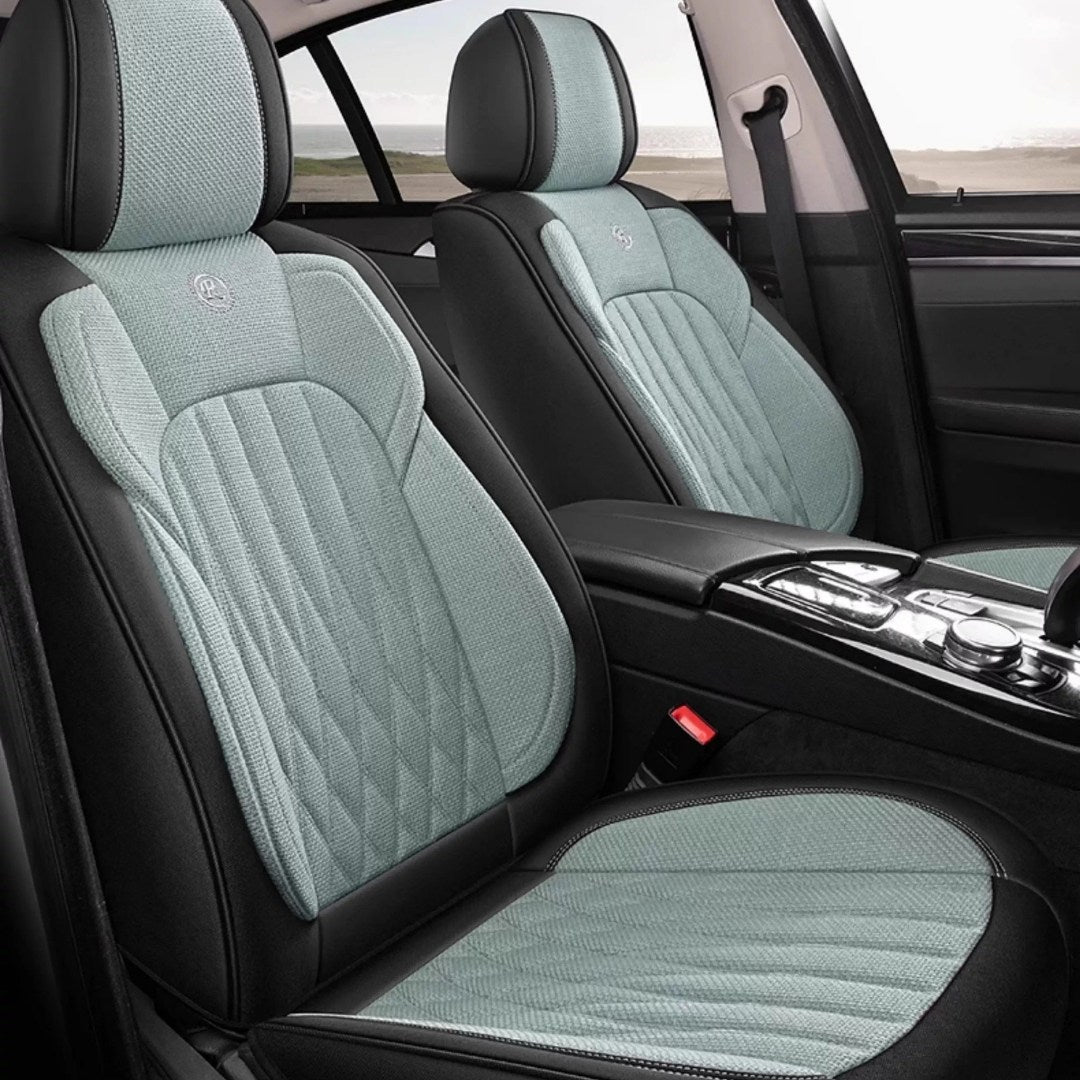 Special Comfortable Breathable Linen Fabric Car Seat Covers