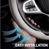 All-Season Universal Ultra-thin, Breathable, Non-slip and Sweat-absorbing Car Steering Wheel Cover