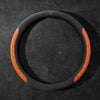 Rivo Suede Steering Wheel Cover – Non-Slip, Breathable, Sweat-Absorbing, 4-Season Universal Fit