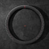 Rivo Suede Steering Wheel Cover – Non-Slip, Breathable, Sweat-Absorbing, 4-Season Universal Fit