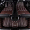 Elevate Leather Car Floor Mats with Logo Customizable