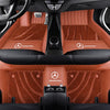 Fully Enveloping Leather Car Floor Mats - Logo Customizable