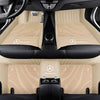 Fully Enveloping Leather Car Floor Mats - Logo Customizable