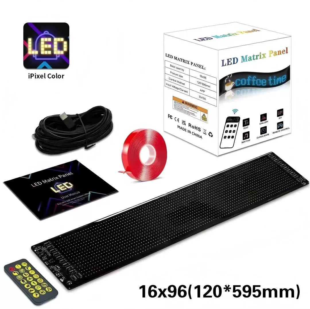 Devil Eyes Light for Cars - Colorful LED Display for Car Windows