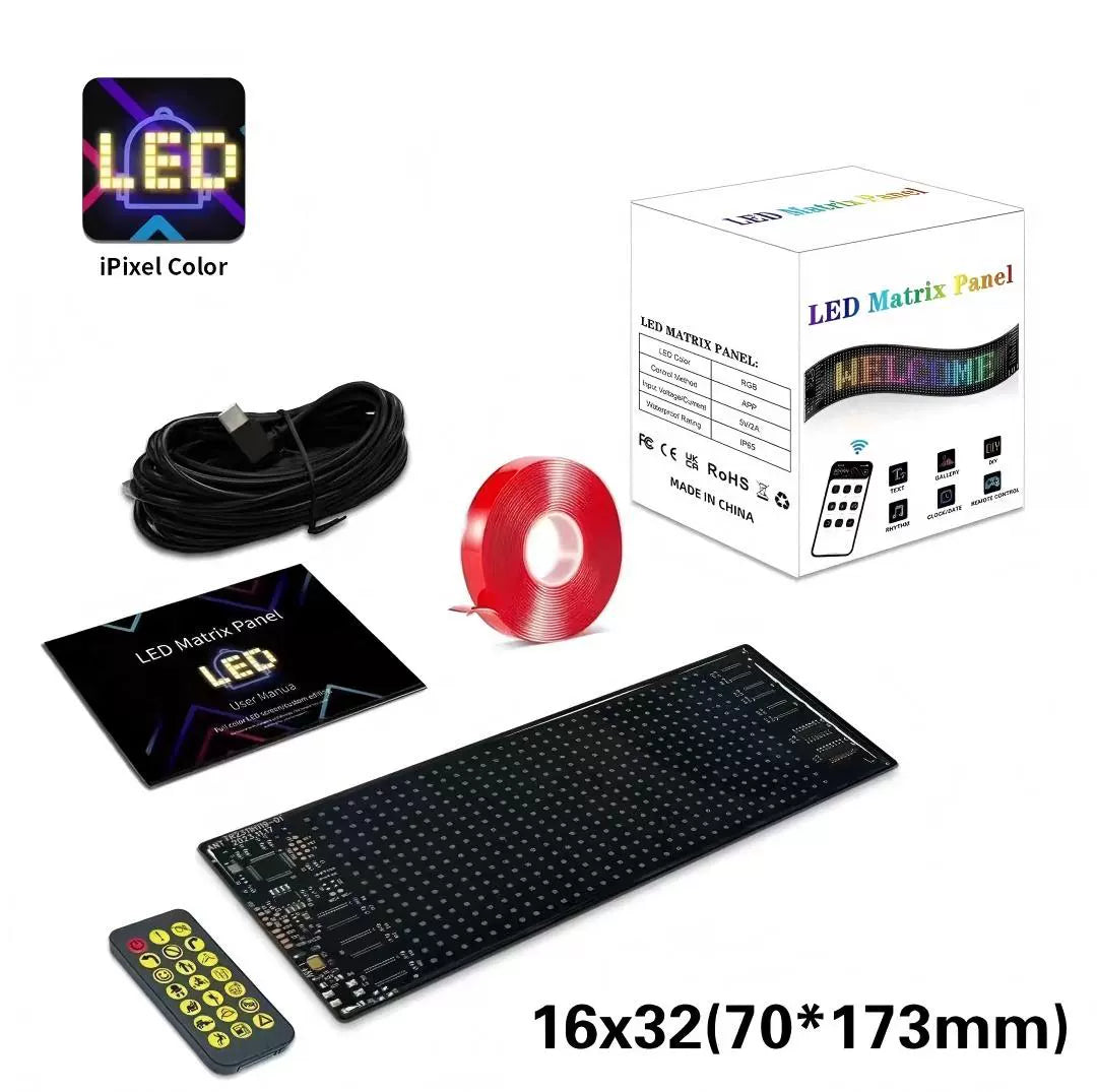 Devil Eyes Light for Cars - Colorful LED Display for Car Windows