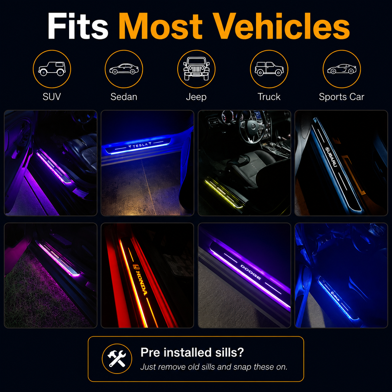 AutoPrimez - LED Door Sills Pro