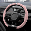 Suede Steering Wheel Cover – Anti-Slip, Ultra-Thin, 4-Season Universal Fit for D-Shaped Wheels (VW, BMW, etc.)