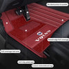 Starlise Sparkle Full-enclosed Leather Car Floor Mats - Logo Customizable