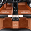 Starlise Sparkle Full-enclosed Leather Car Floor Mats - Logo Customizable