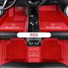 Starlise Sparkle Full-enclosed Leather Car Floor Mats - Logo Customizable