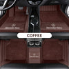 Starlise Sparkle Full-enclosed Leather Car Floor Mats - Logo Customizable