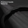 Suede Steering Wheel Cover – Anti-Slip, Ultra-Thin, 4-Season Universal Fit for D-Shaped Wheels (VW, BMW, etc.)