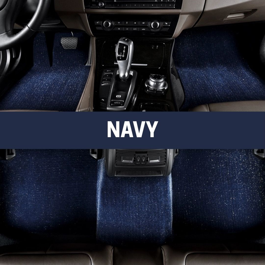 Starlight Car Floor Mat, Gypsophila Style, Easy to Clean