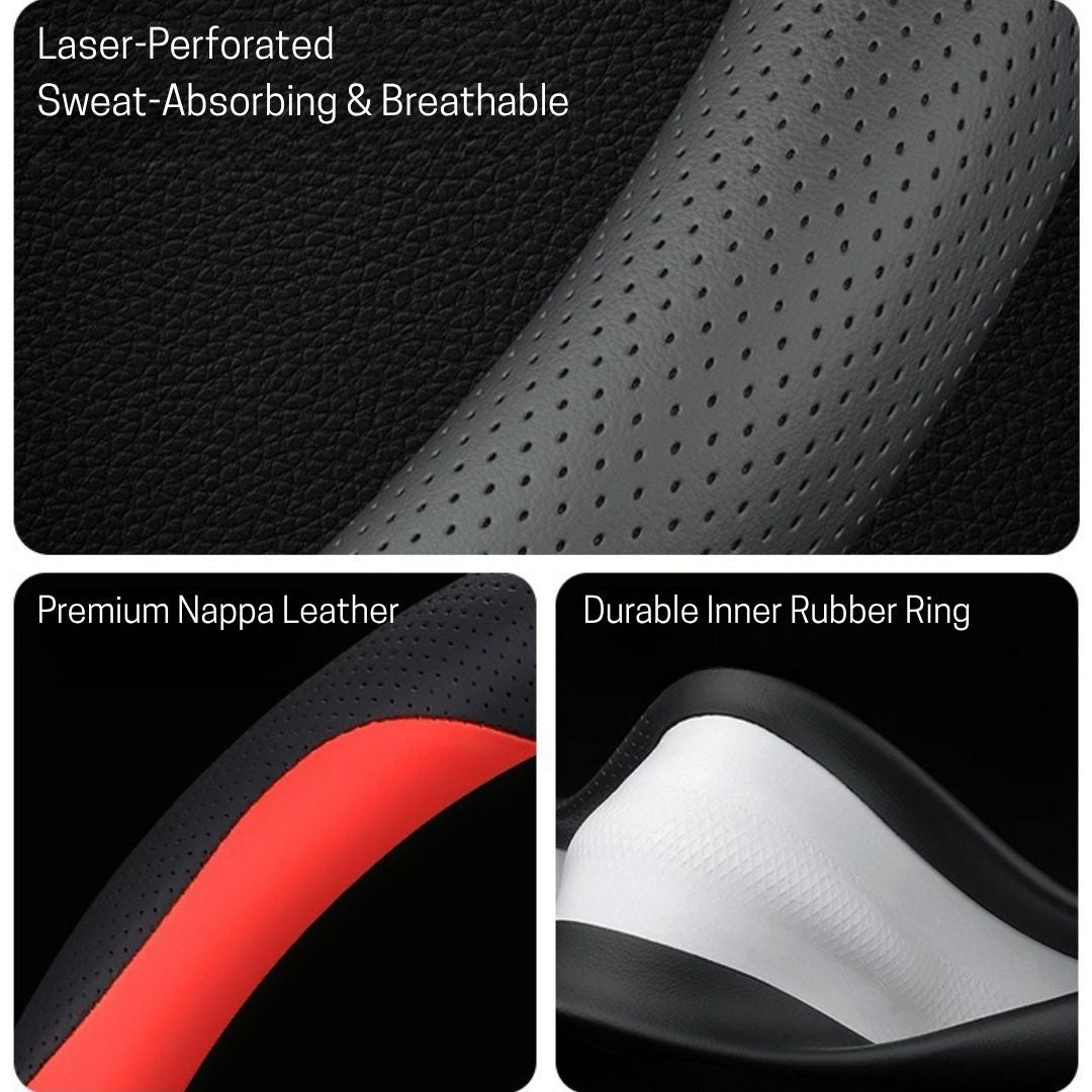 Special Ultra-Thin Car Steering Wheel Cover | Logo Customizable