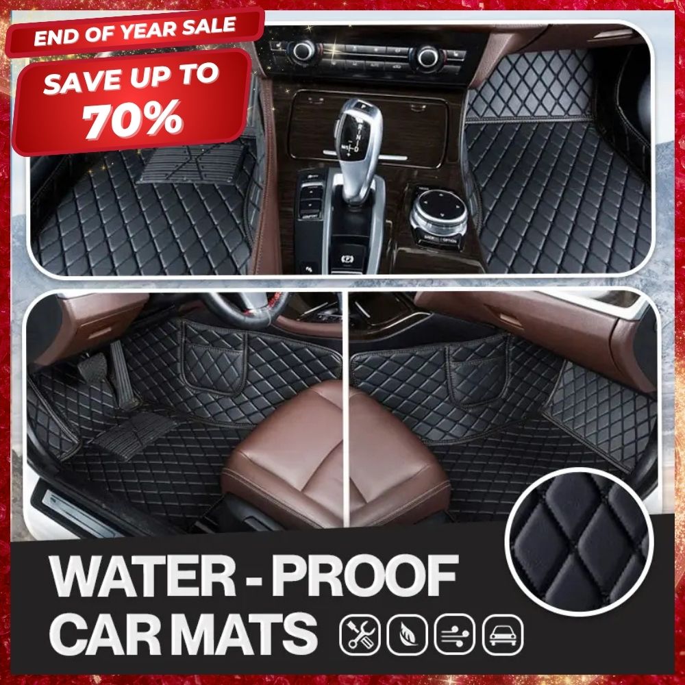 Elvie 2025 Waterproof Non-slip Universal Fit Customized Floor Mats for Cars, SUVs, and Trucks