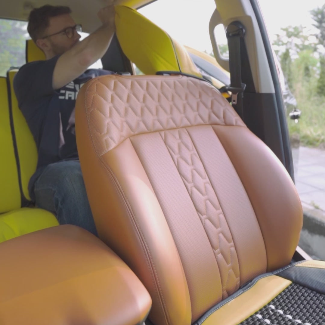 Nox 2025 Full Set Universal Breathable Waterproof Vehicle Leather Cover for Cars