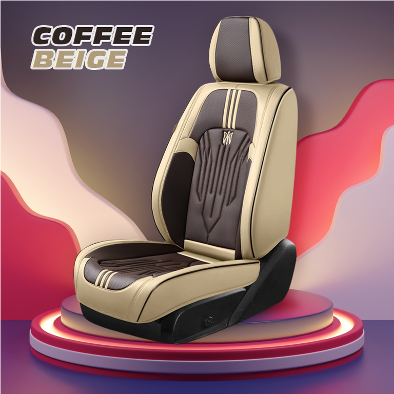 Dylan 2024 Water-Proof Leather Car Seat Cover for Cars, SUV