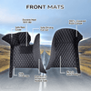 Elvin Heavy Duty, Universal Fit Floor Mats for Cars, SUVs, and Trucks